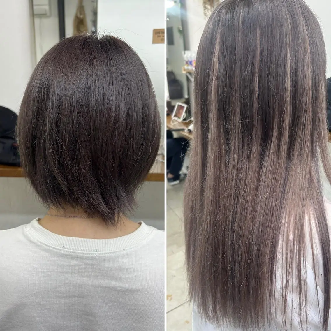 最高級エクステ /羽エクステ白石宇由のヘアスタイル