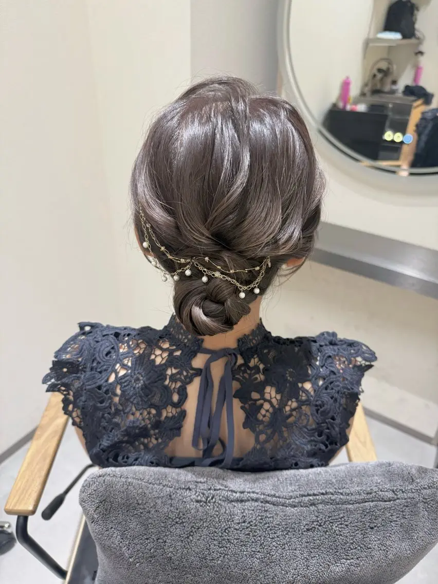 ヘアアレンジ ヘアセット 推し活・参列ヘア🎀 札幌ヘアセット専門のヘアスタイル