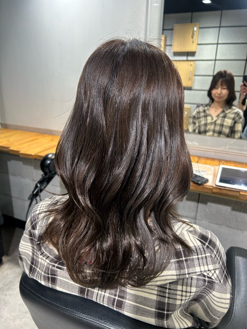 ロング カット ヘアカラー ヘッドスパ レイヤーStyle 🪽菜々実のヘアスタイル