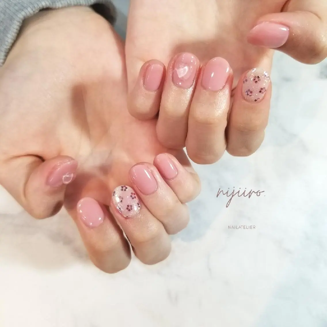 ネイル ハンドネイル nijiiro🌈 サトウのネイルデザイン