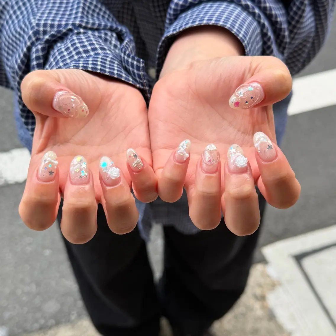 ネイル ハンドネイル 𝐫𝐚𝐢 𝐧𝐚𝐢𝐥のネイルデザイン