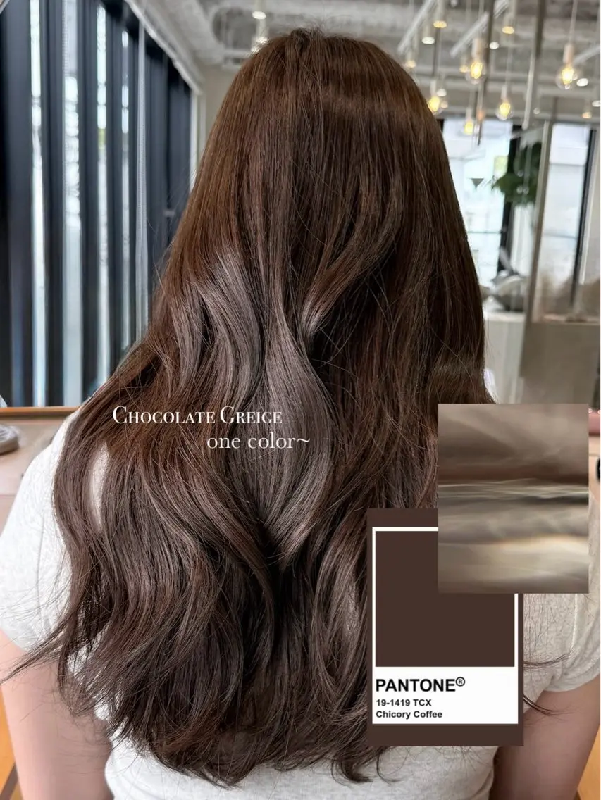 カラー ヘアカラー トリートメント 艶カラー🥣🫧 ZACC銀座/はるかのヘアスタイル
