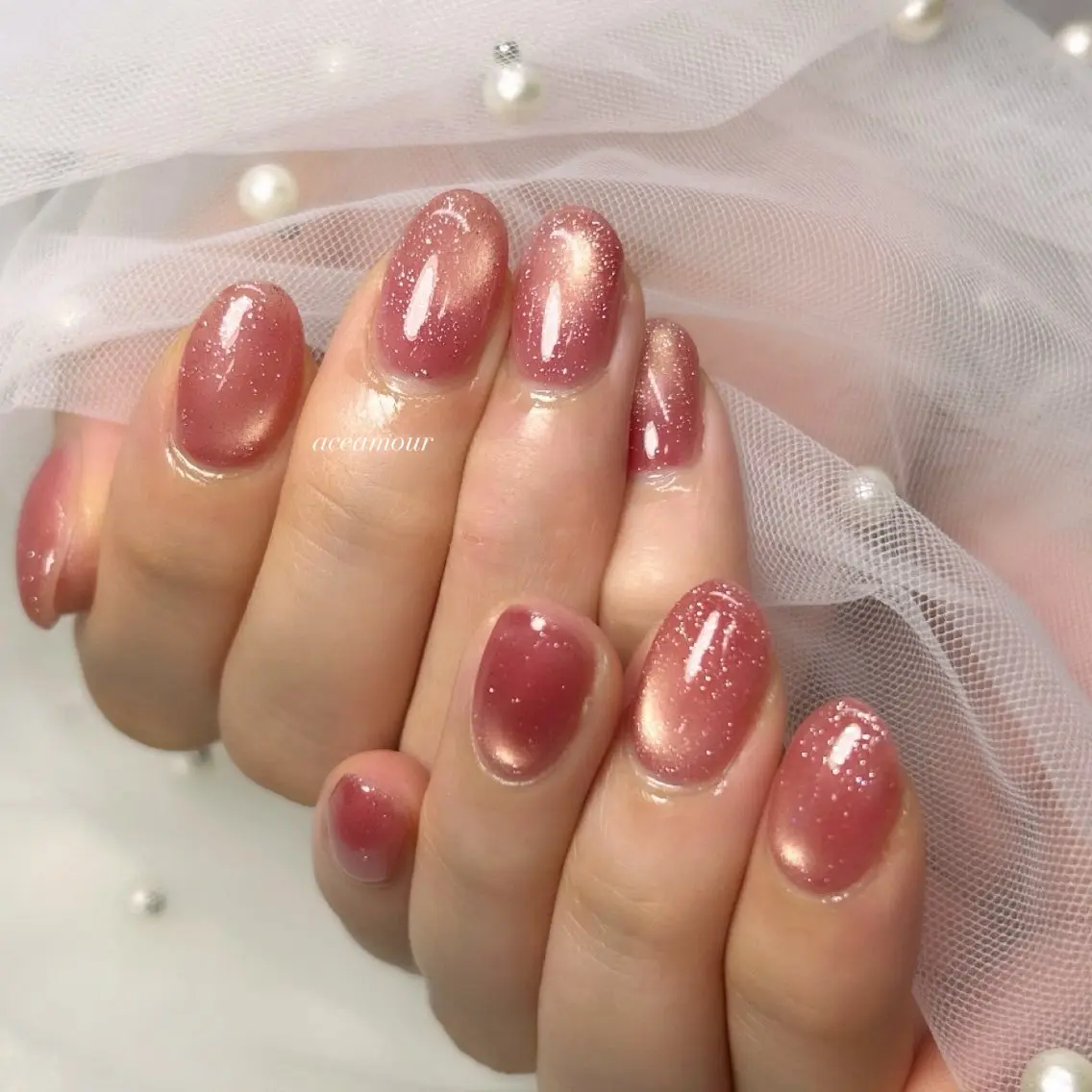ネイル ハンドネイル ネイル/耳つぼ /新ホワイトニングのネイルデザイン