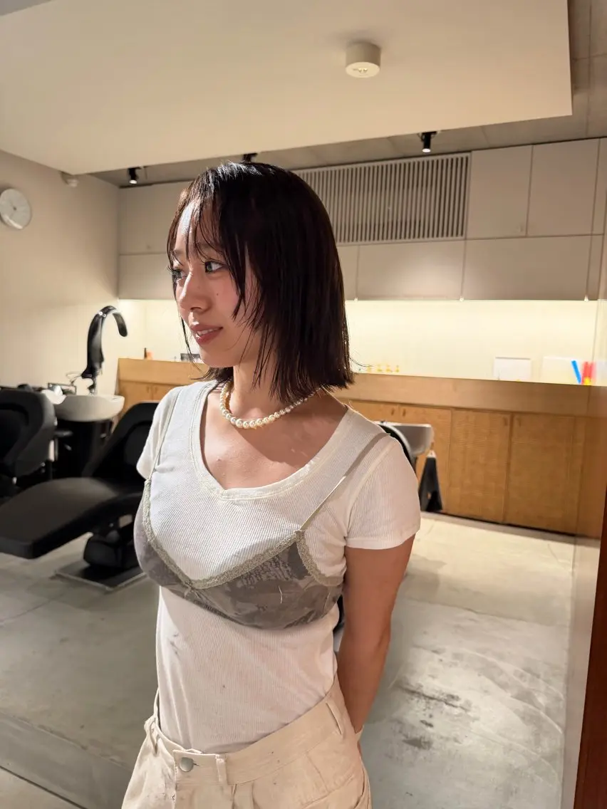 ショート カラー 清水 太晴のヘアスタイル