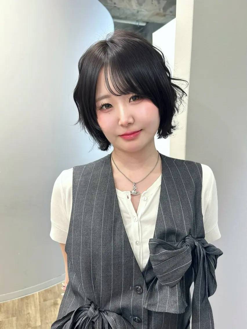 ショート カラー ボブ カノエ大濠店 / AMIのヘアスタイル