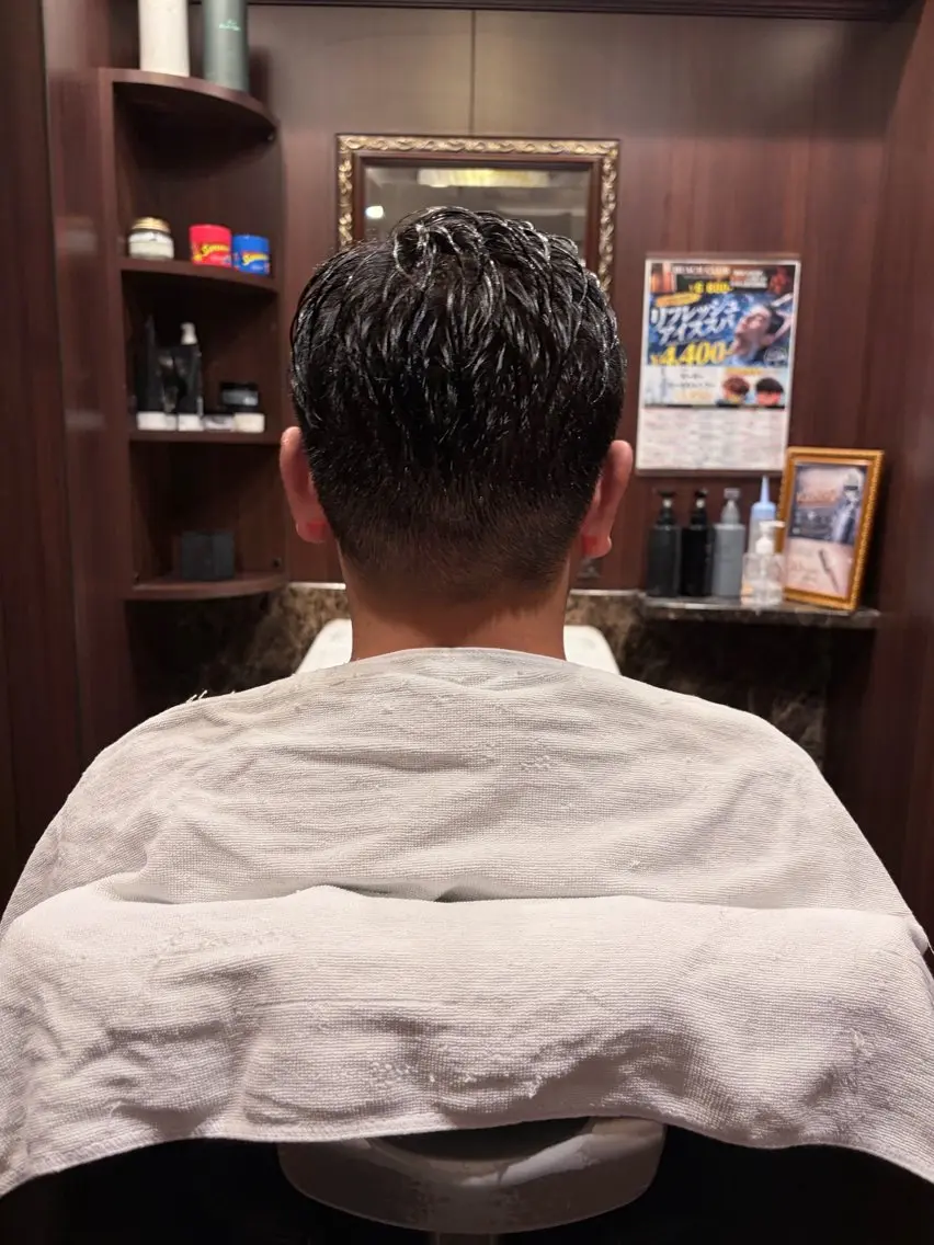 ショート 勝田 隼斗のヘアスタイル