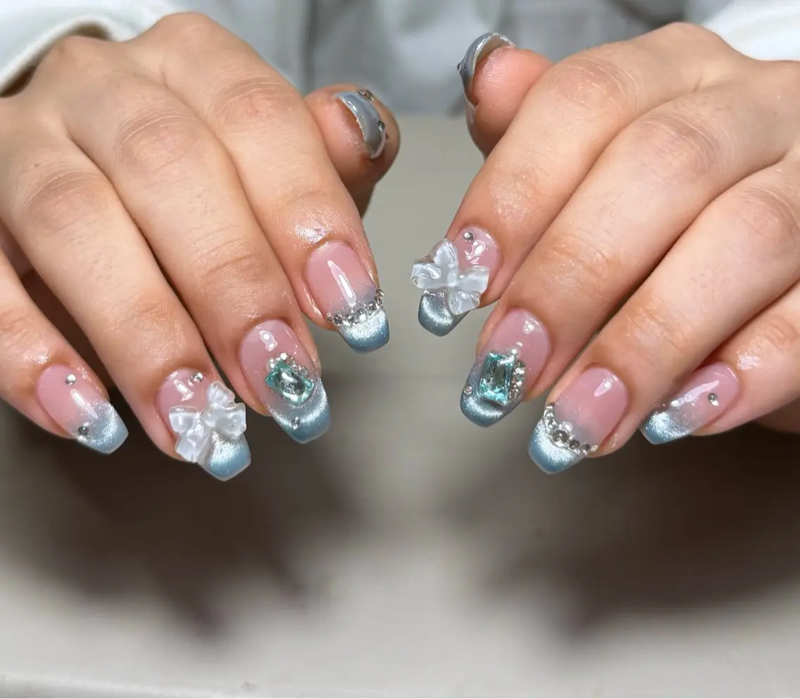 ネイル ハンドネイル ハンドケア 🍑 momo_nailのネイルデザイン