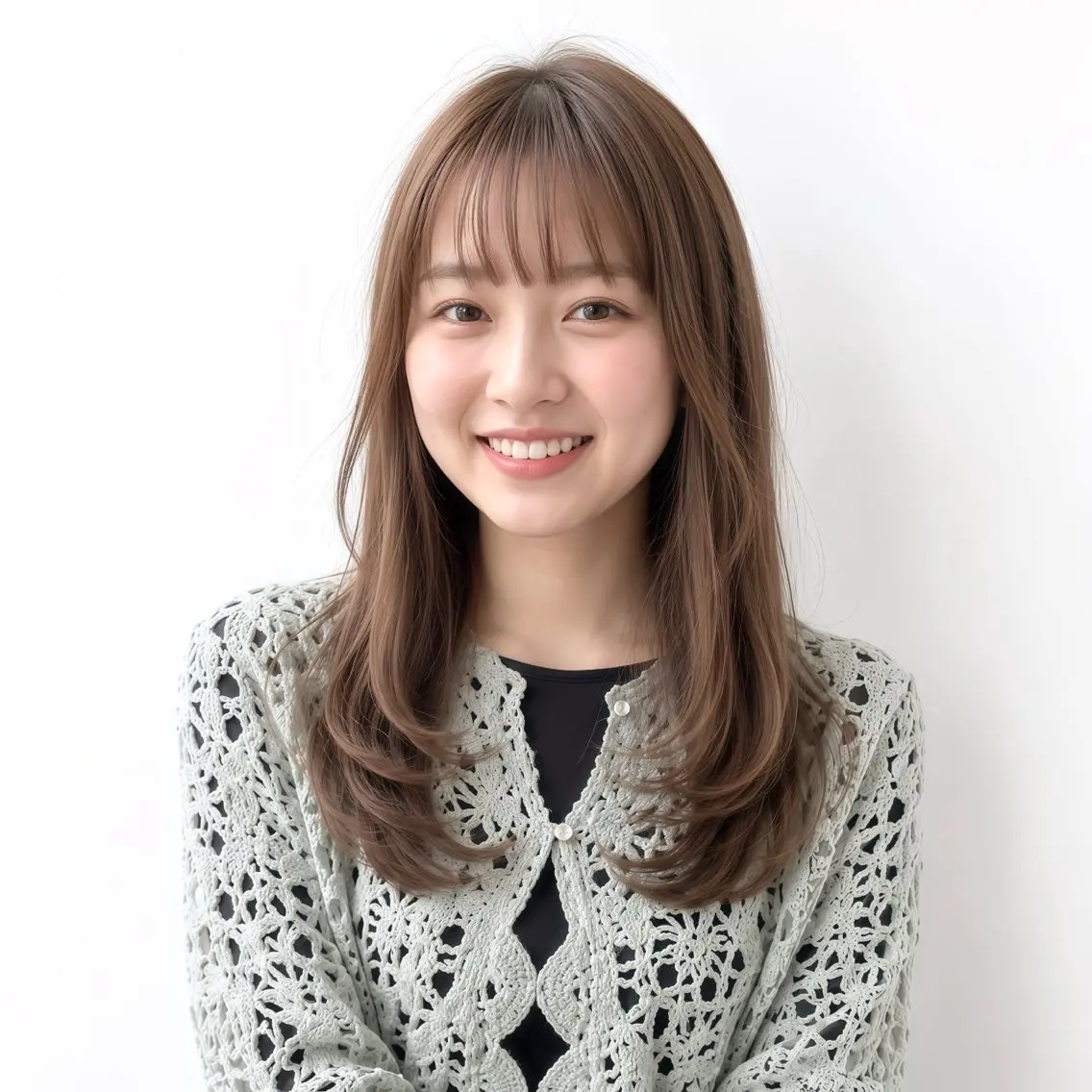 ロング カラー ロングレイヤー ベージュカラー ブラウンカラー レイヤーカット ロング パーソナルカラー診断 骨格診断 銀座/モテ🤍垢抜け レイヤー/ナナコのヘアスタイル