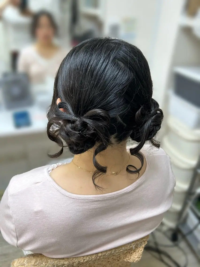 ヘアアレンジ へアセット/心斎橋 支持率No.1✨🌈のヘアスタイル