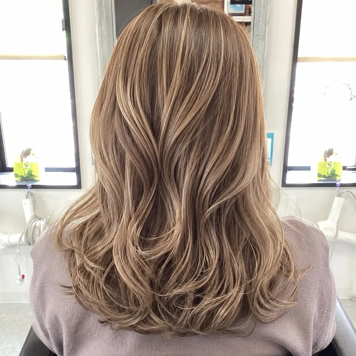 カラー ヘアカラー 土本 定ニのヘアスタイル