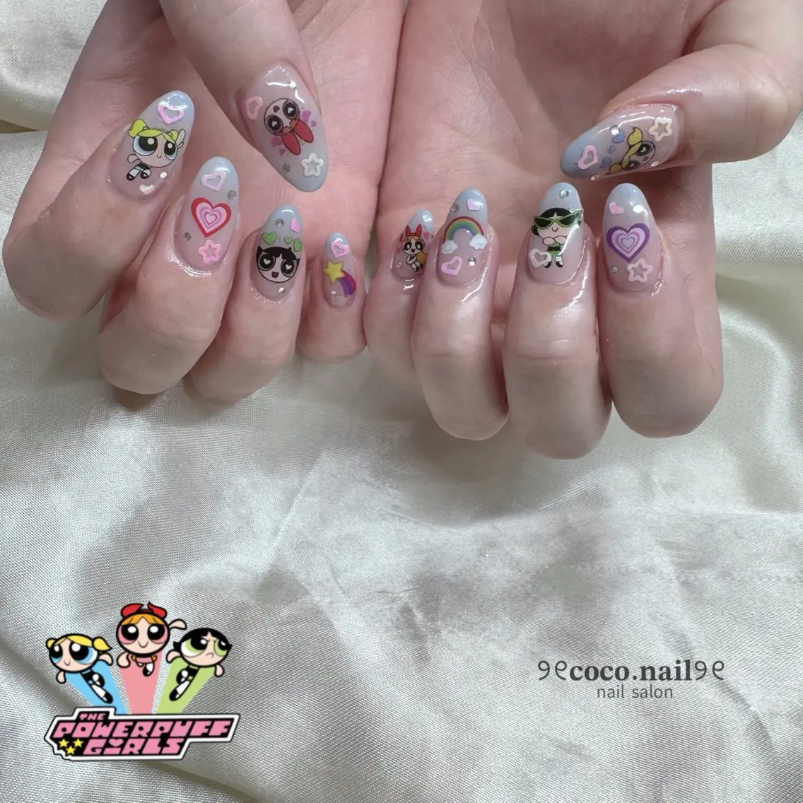 ネイル ハンドネイル lili.nail y2k/長さ出しのネイルデザイン