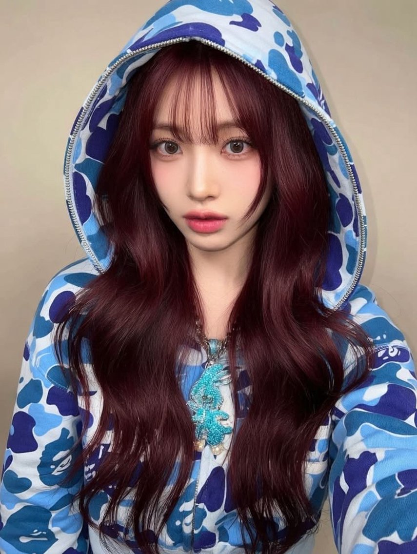 ロング カラー ヘアアレンジ ヘアカラー ヘッドスパ ヘアセット 🩶ブリーチなし/暖 色/渋谷/らいる🩶のヘアスタイル