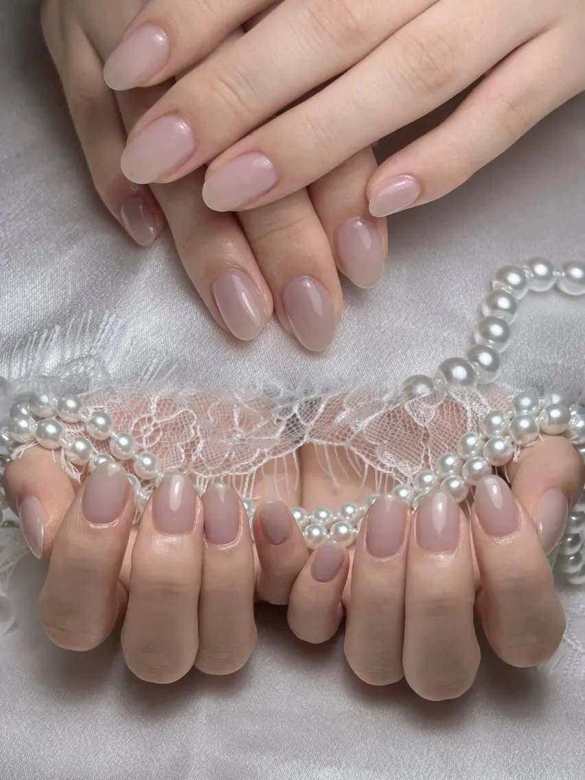 ネイル オフィスネイル ワンカラーネイル シンプルネイル ハンドネイル Swan Nailのネイルデザイン