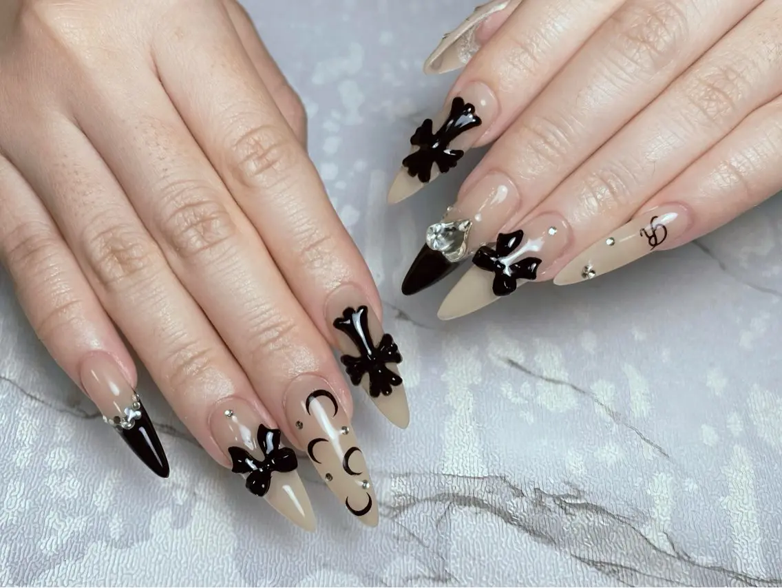 ⭐️【open限定】ソフジェルオフ無料🎀【チップ長さ出し10本】+持ち込み可デザイン10本💅の写真