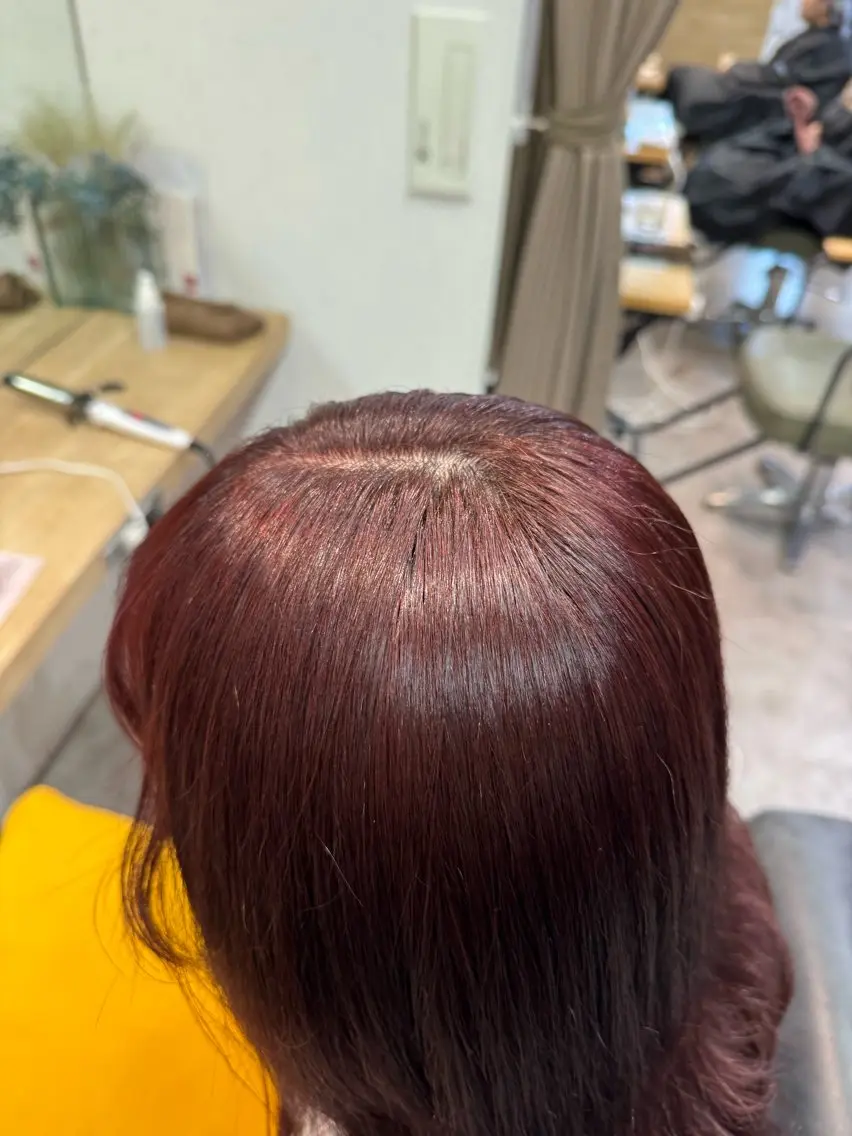 ミディアム カラー ヘアカラー トリートメント 髪質改善縮毛矯正/ エクステ/ひふみ🌛のヘアスタイル