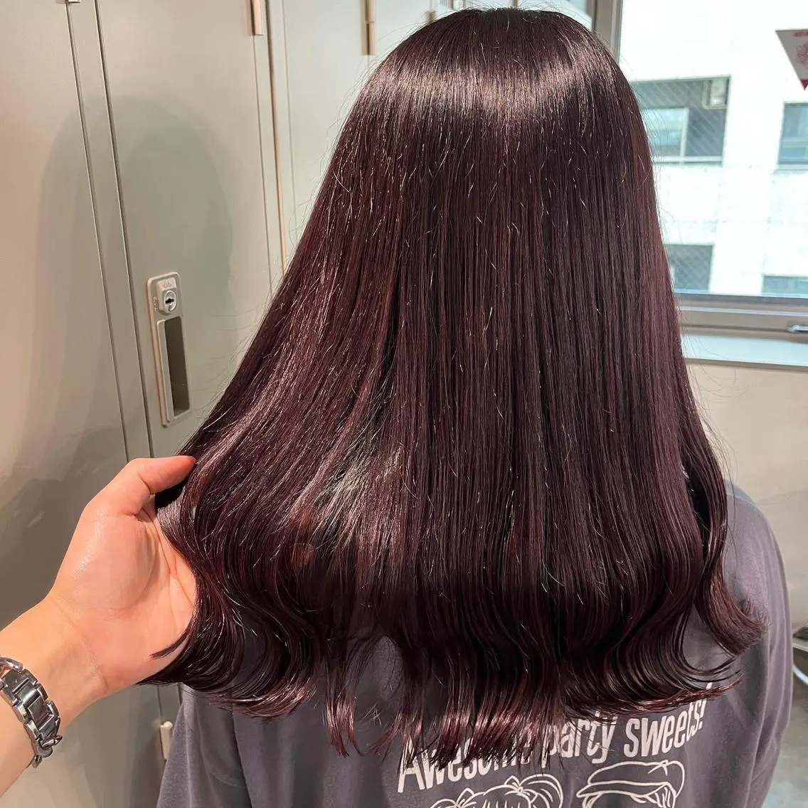 ロング ヘアカラー トリートメント ヘッドスパ ヘアセット 🪞透明感カラー🫧 縮毛矯正🥇かずきのヘアスタイル