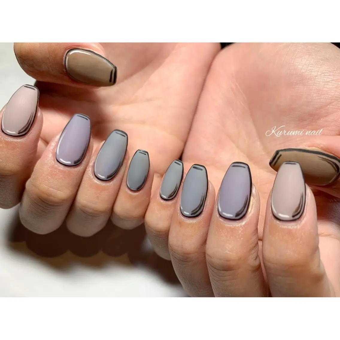 ネイル ハンドネイル Maison noyerのネイルデザイン