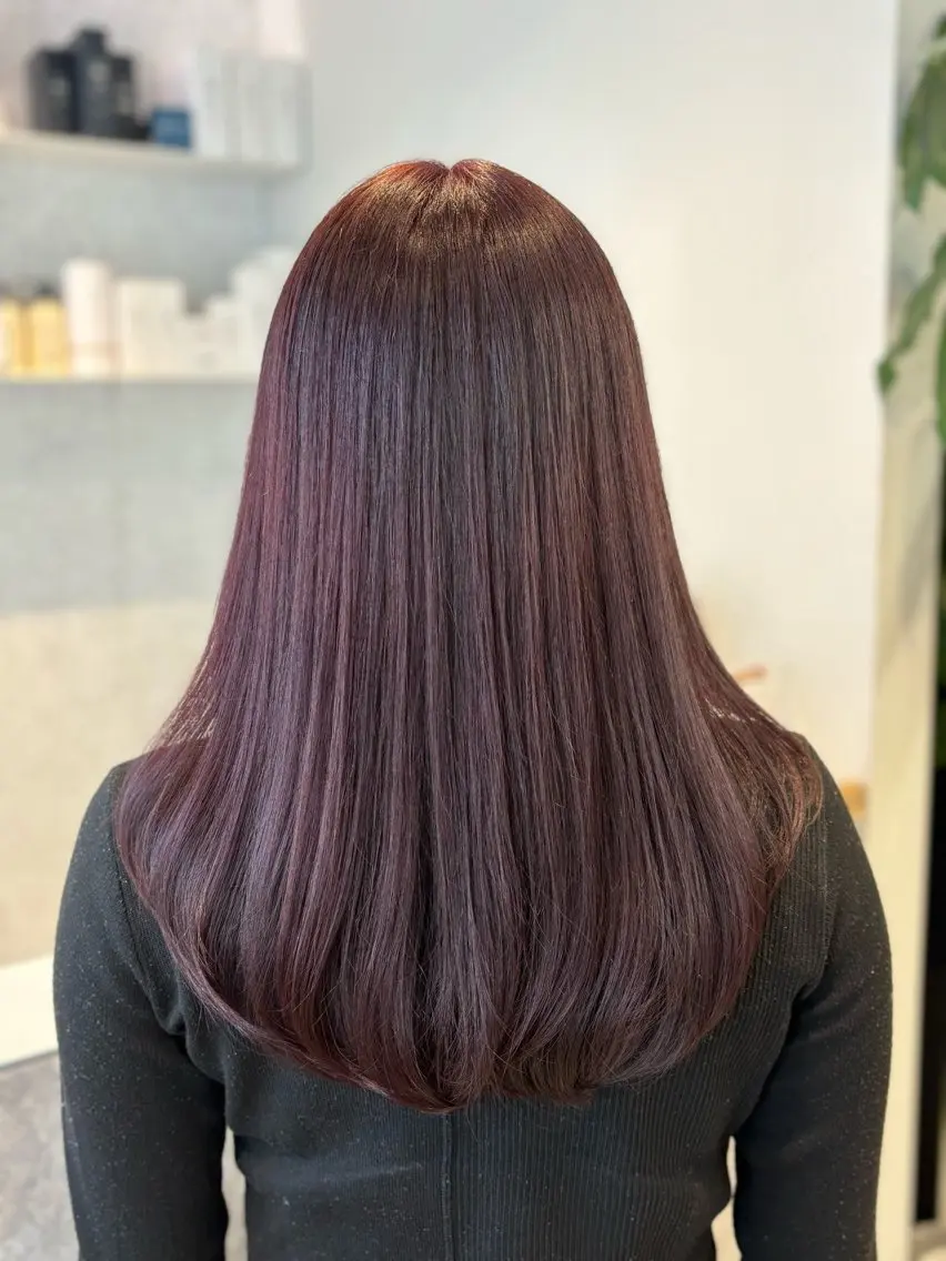 ロング み くのヘアスタイル
