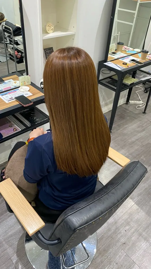 ロング cocotte みづき/艶カラー🫧のヘアスタイル