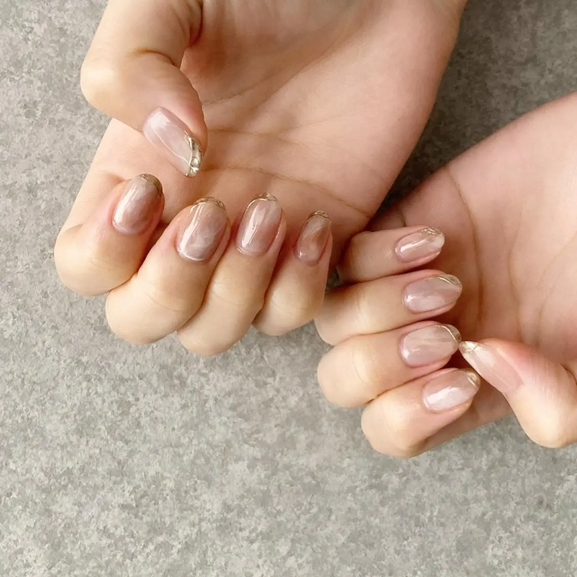 ネイル アートネイル 長さ出し ジェルネイル マットネイル ミラーネイル ハンドネイル nail salon Soeurのネイルデザイン