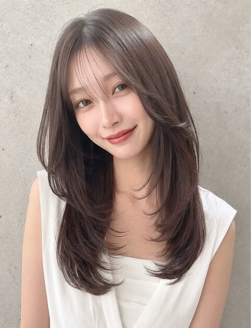 ロング 近藤 七海のヘアスタイル