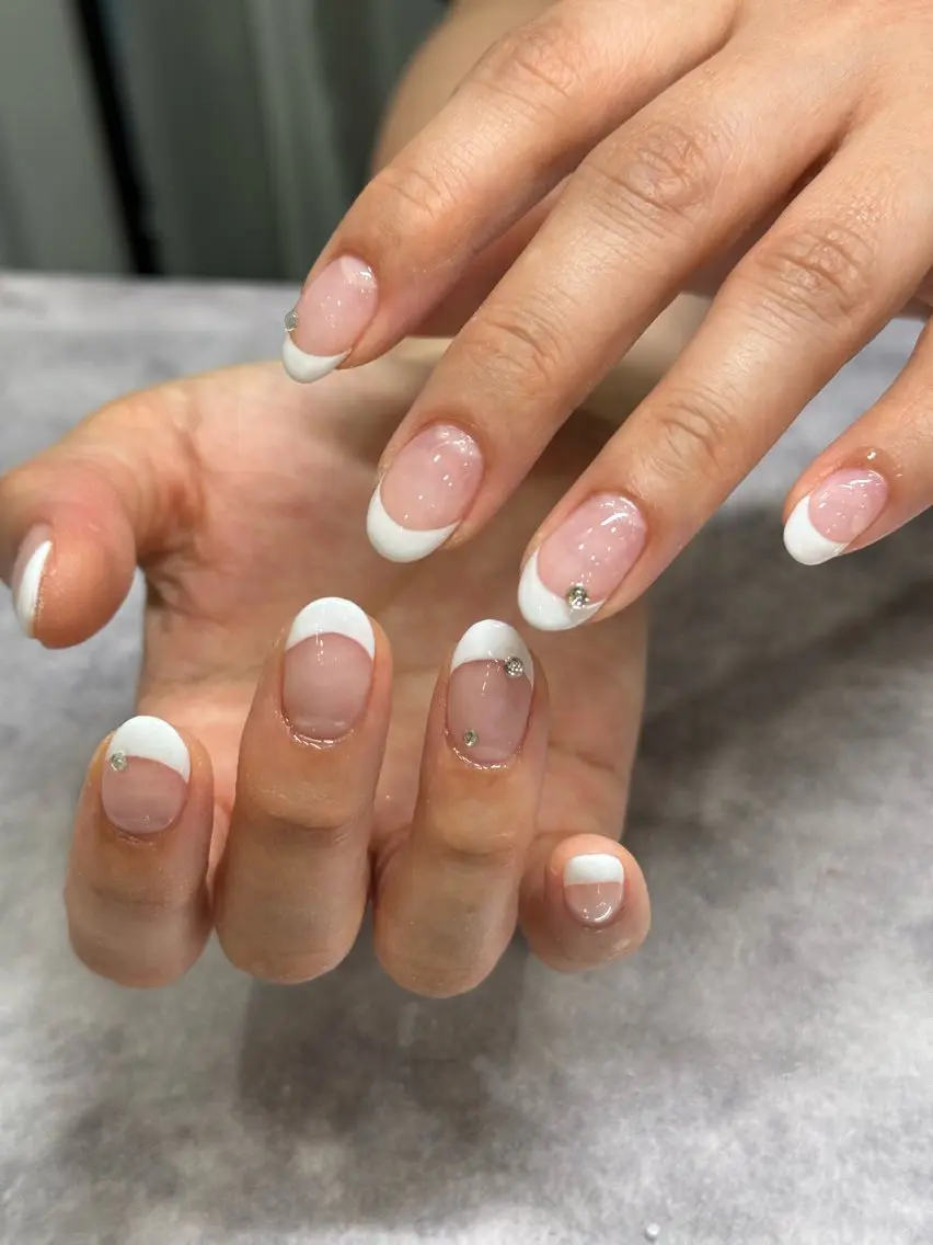 ネイル ストーンネイル ハンドネイル Fumi ♡のネイルデザイン