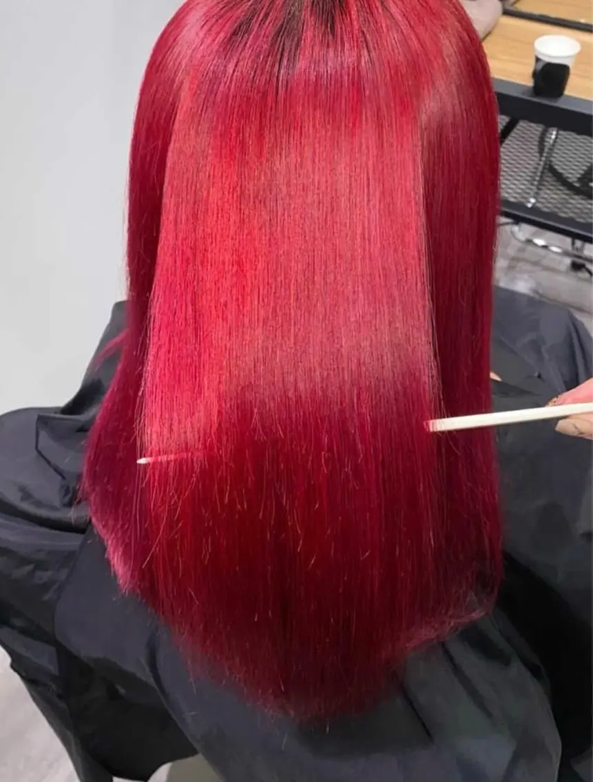 カラー カット✂️ 千夏のヘアスタイル