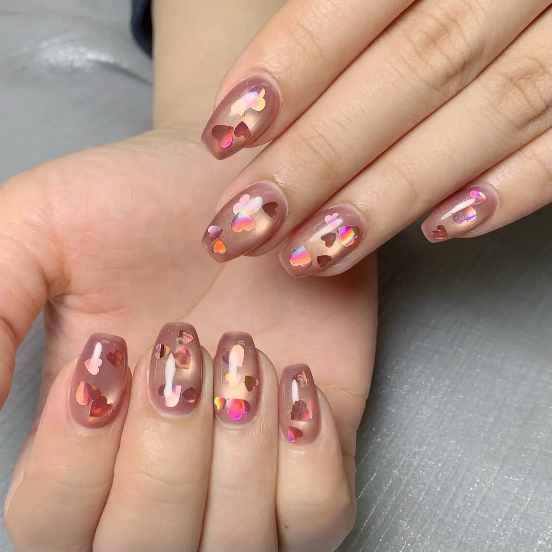 🌸持ち込みコース(ストーンorホロ50粒まで)の写真