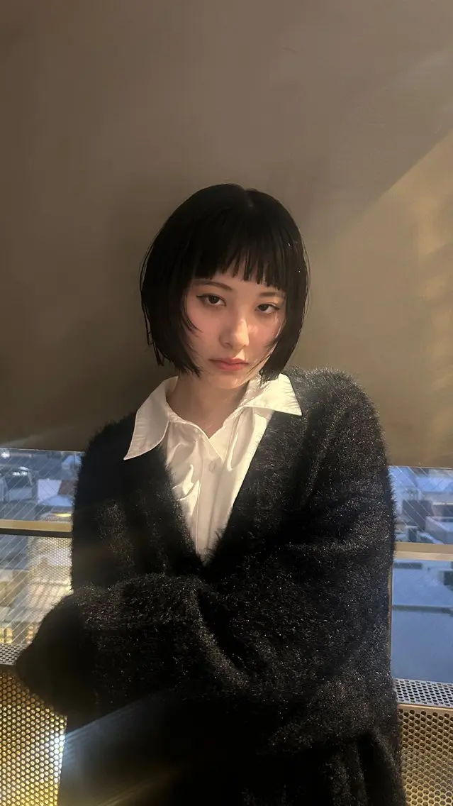 ミディアム 片山 和夢のヘアスタイル