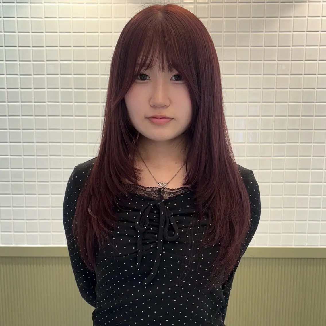 ロング ヘアカラー ☕️NOA / レイヤーカット🍮のヘアスタイル