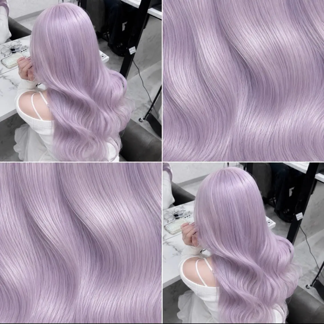 ロング カラー 【盛れhair+ダブ ルカラー】💟まなみのヘアスタイル