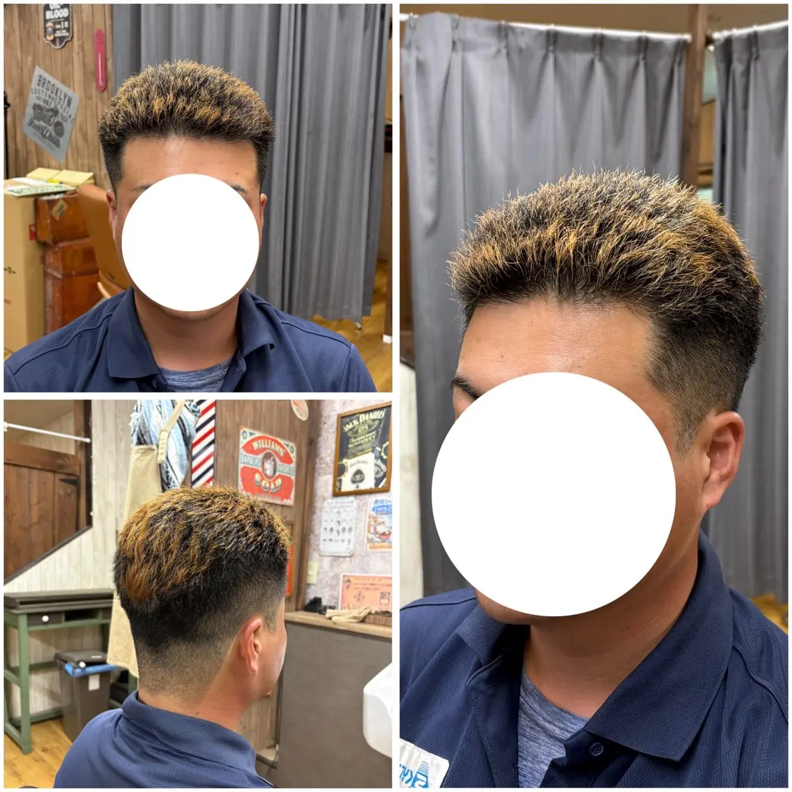 ショート 渡邊 挙児のヘアスタイル