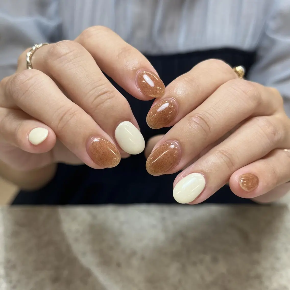 ネイル kyoko✨個性派 /ニュアンスのネイルデザイン