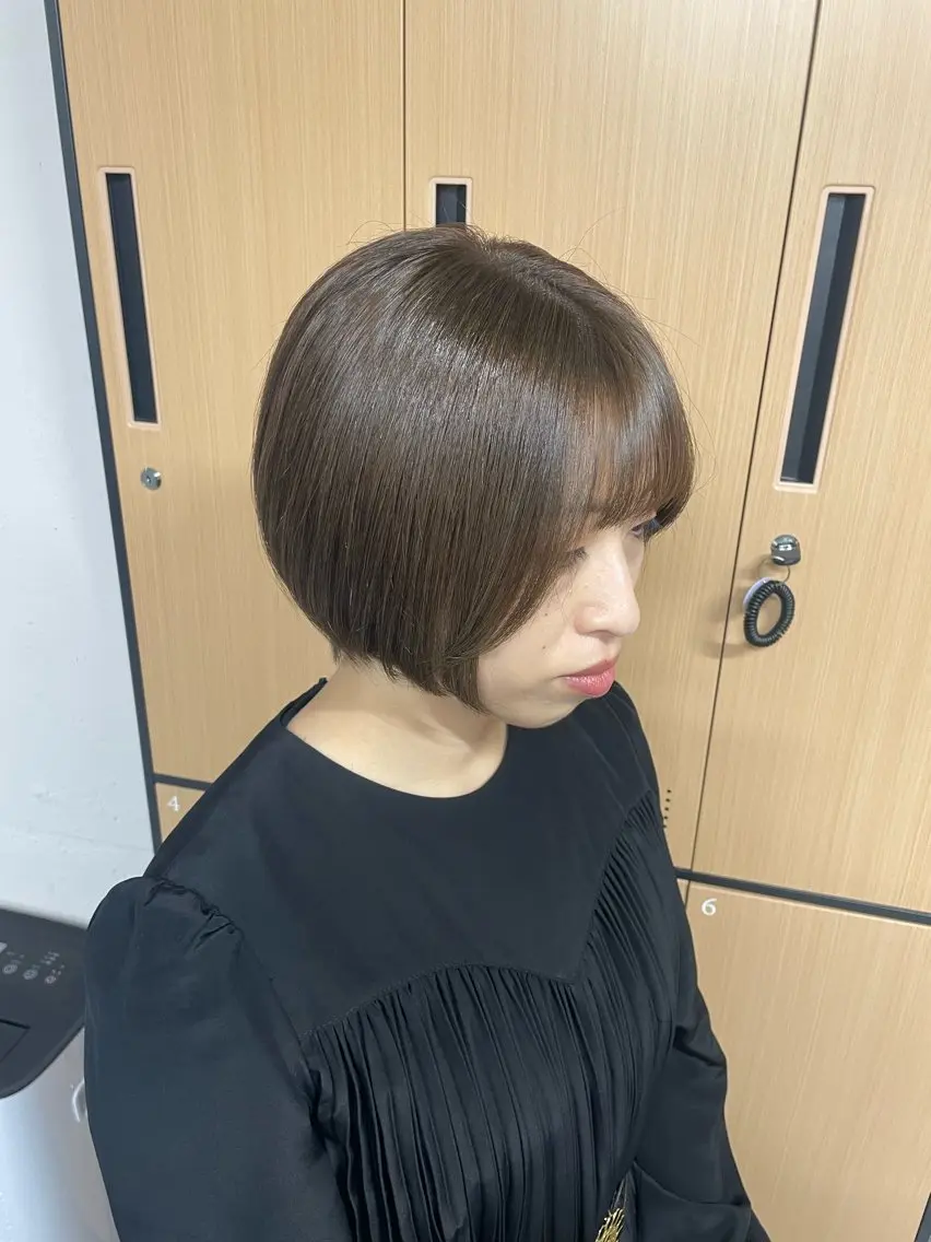 ショート カット トリートメント tokute 中野真咲🐺のヘアスタイル