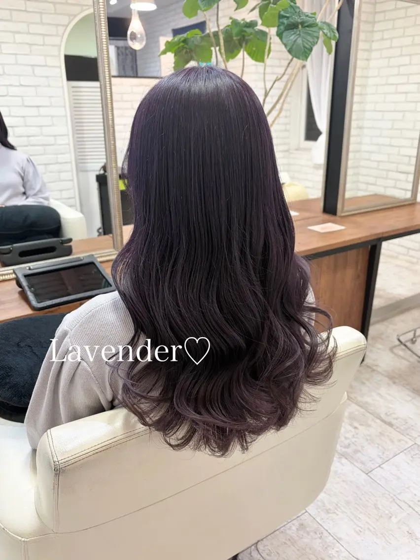 ロング カラー ヘアカラー トリートメント ダブルカラー/ レイヤー🍒齋藤 澪のヘアスタイル