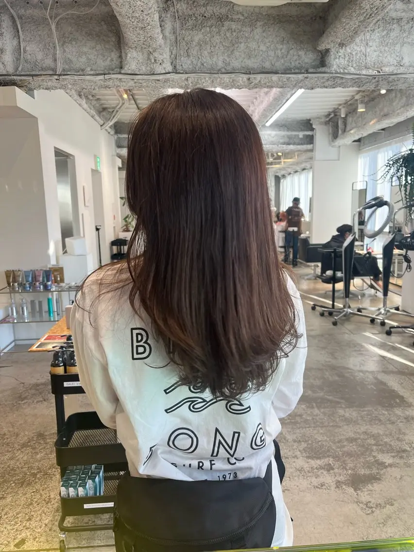 ロング カラー ANY/須田麻人 /パーマスタイルのヘアスタイル