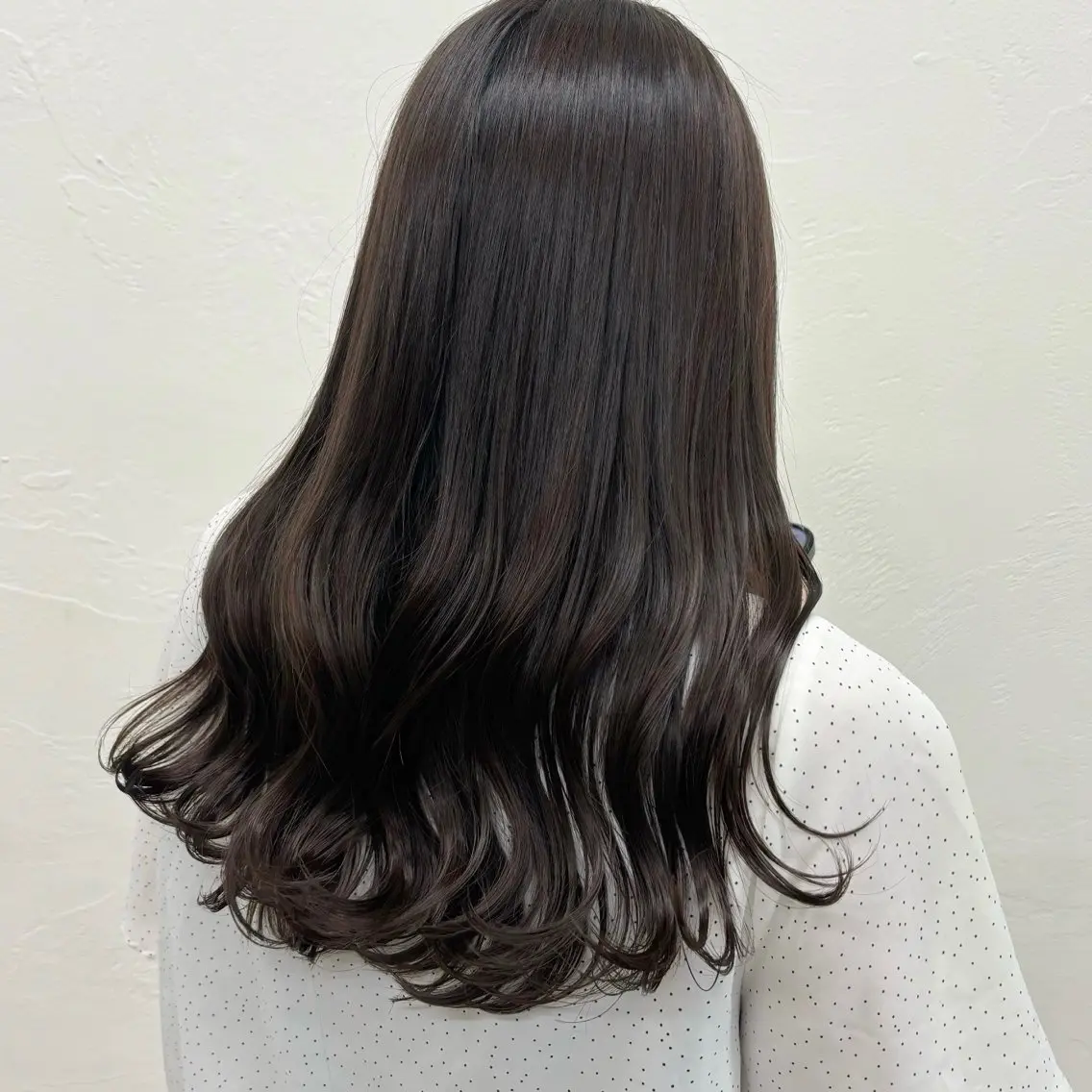 カラー 🩵ワンカラー／ 銀座／mayu🩵のヘアスタイル