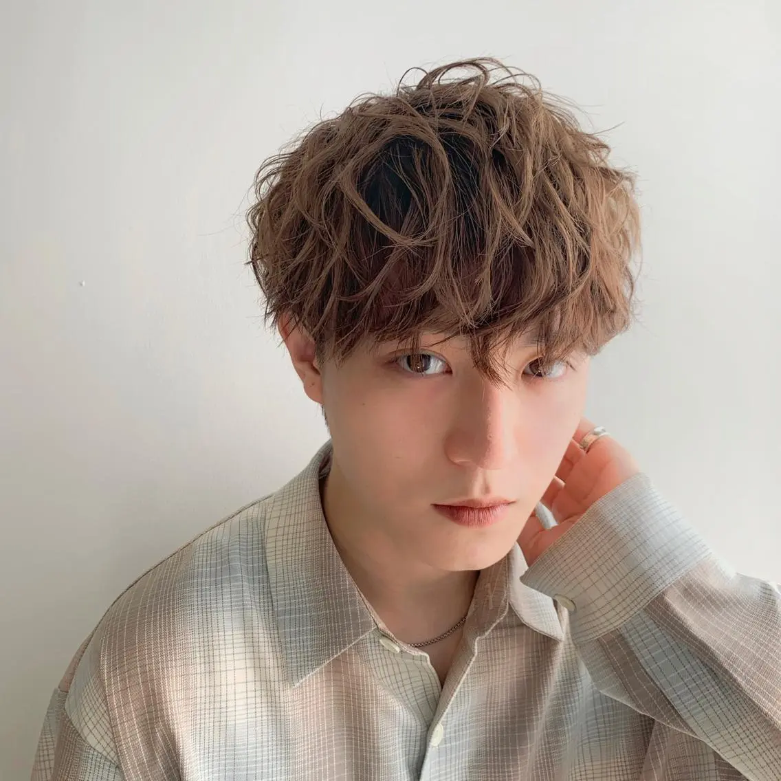 似合わせメンズカット+ヘアカラーの写真