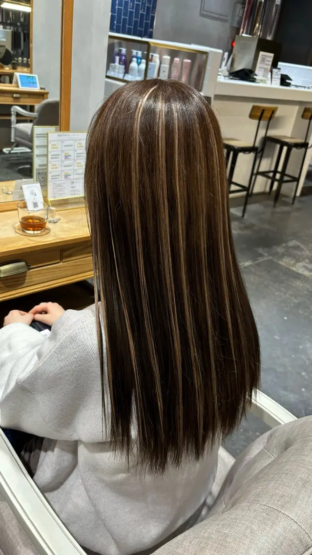 ロング 土屋 風雅のヘアスタイル