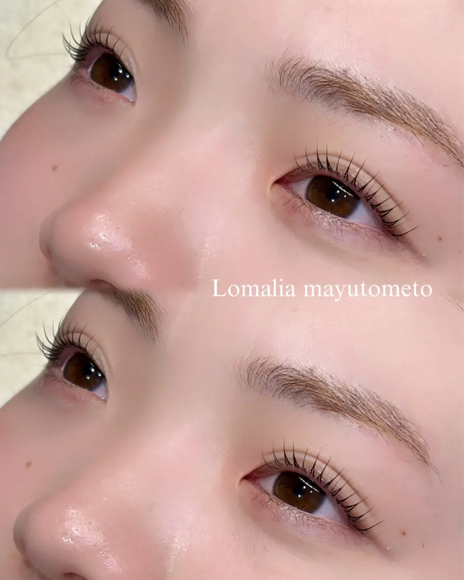 マツエク・マツパ マツパ Lomalia 🤍🫧/makoのマツエク・マツパデザイン