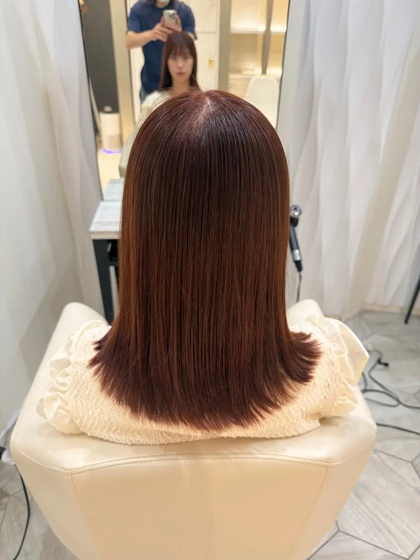 カラー ヘアカラー トリートメント 💎美髪矯正特化💎 ハルヒコのヘアスタイル