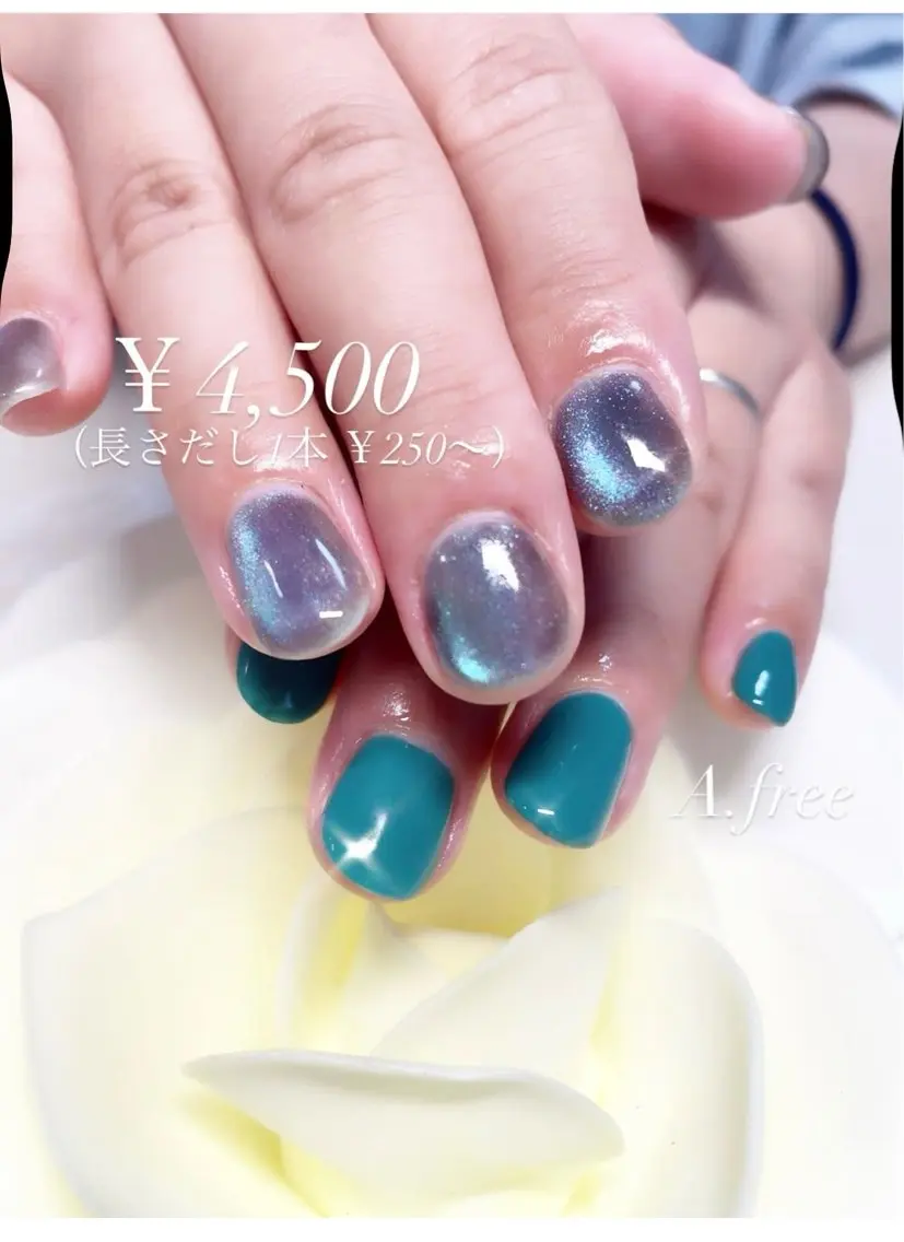 ネイル ジェルネイル A.free✧*｡ アレルギー対応✧*｡のネイルデザイン