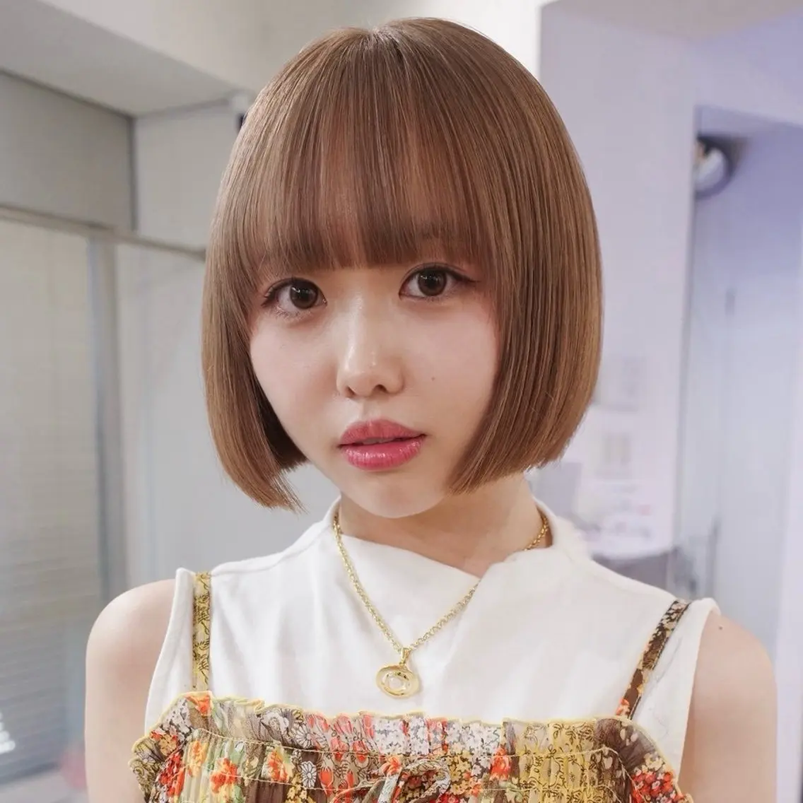ショート カラー ヘアカラー cashel tokyoのヘアスタイル