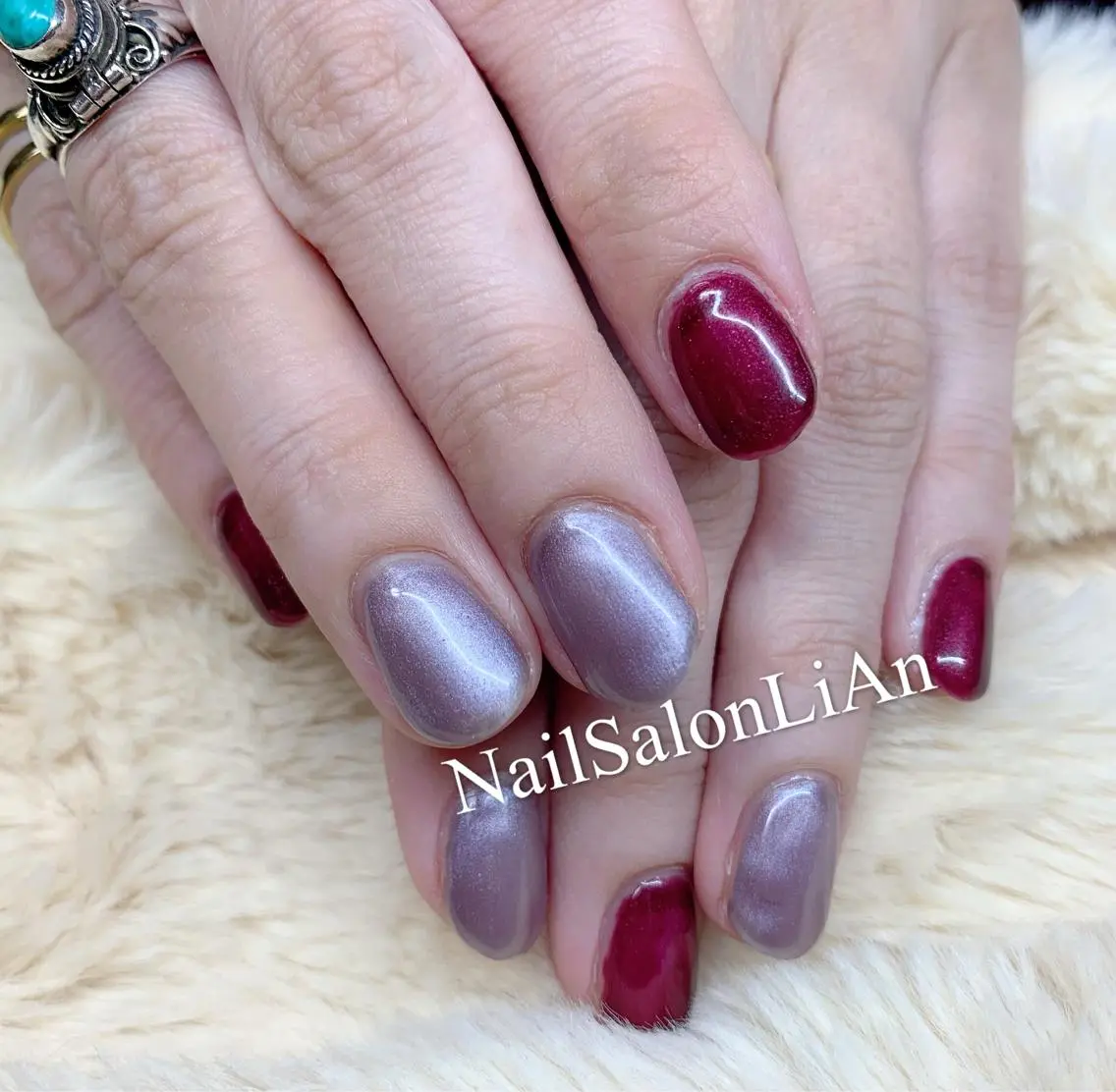 ネイル 持ち込み ハンドネイル NailSalon LiAnのネイルデザイン
