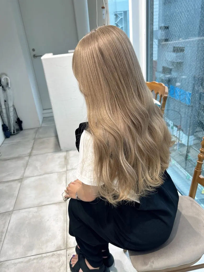 セミロング カラー ヘアアレンジ 【代表】 たき〜のヘアスタイル