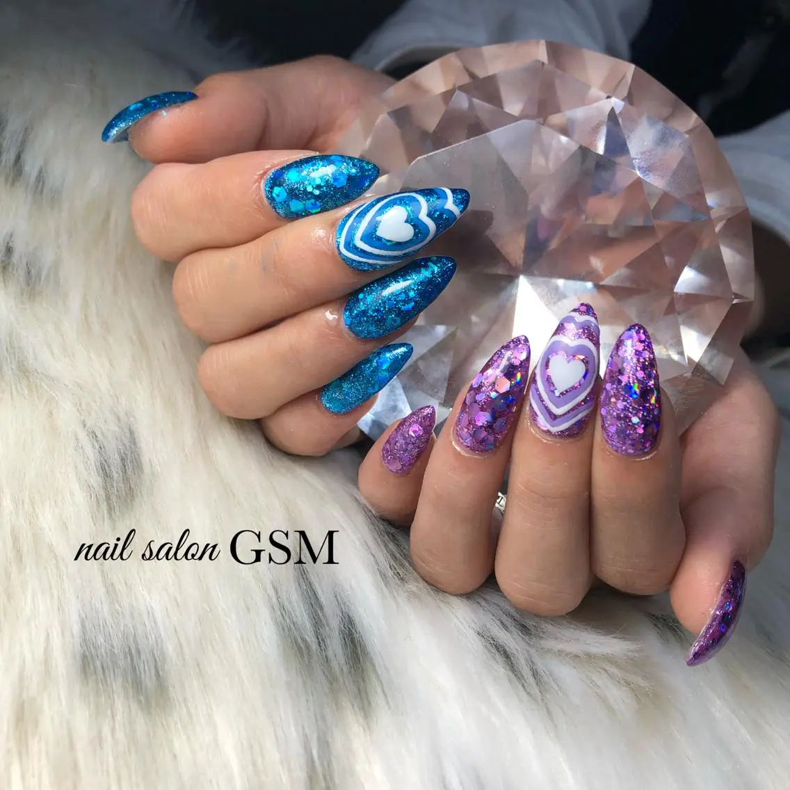 ネイル 卒業式 スカルプネイル ハンドネイル nail salon GSMのネイルデザイン