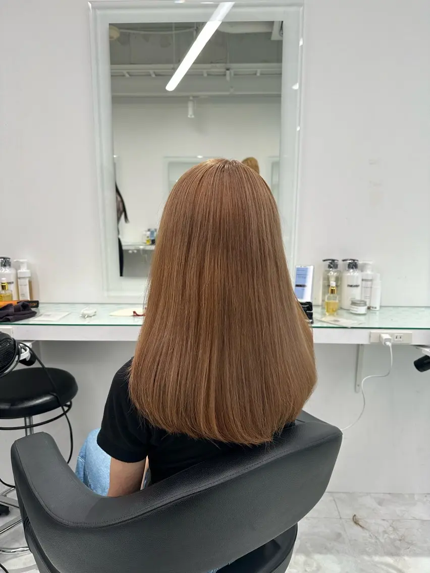 ロング カラー ❄最強かわいいカラー ❄️MINA❄️のヘアスタイル