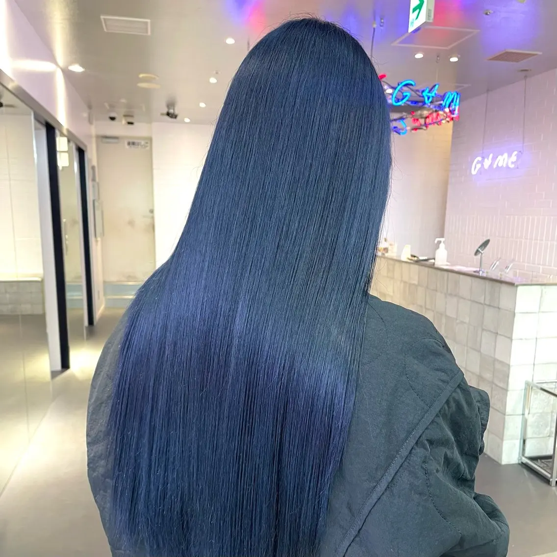 ロング カラー ヘアカラー トリートメント 💫色落ちまで綺麗 ブリーチ💫ユウゴのヘアスタイル