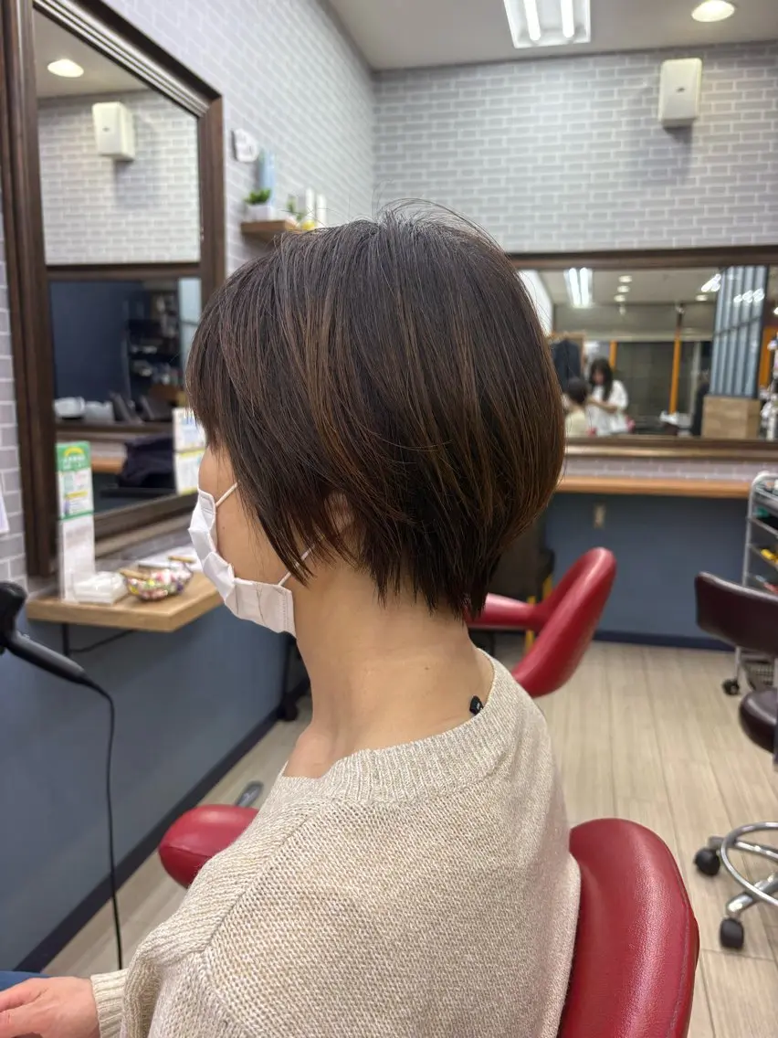 ショート HITSTUDIO ハルカのヘアスタイル