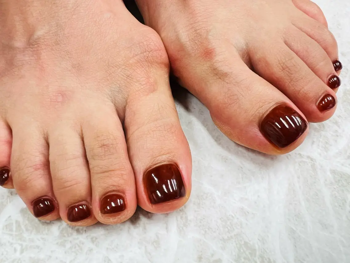「初回ソフトジェルオフ無料」FOOTワンカラーの写真